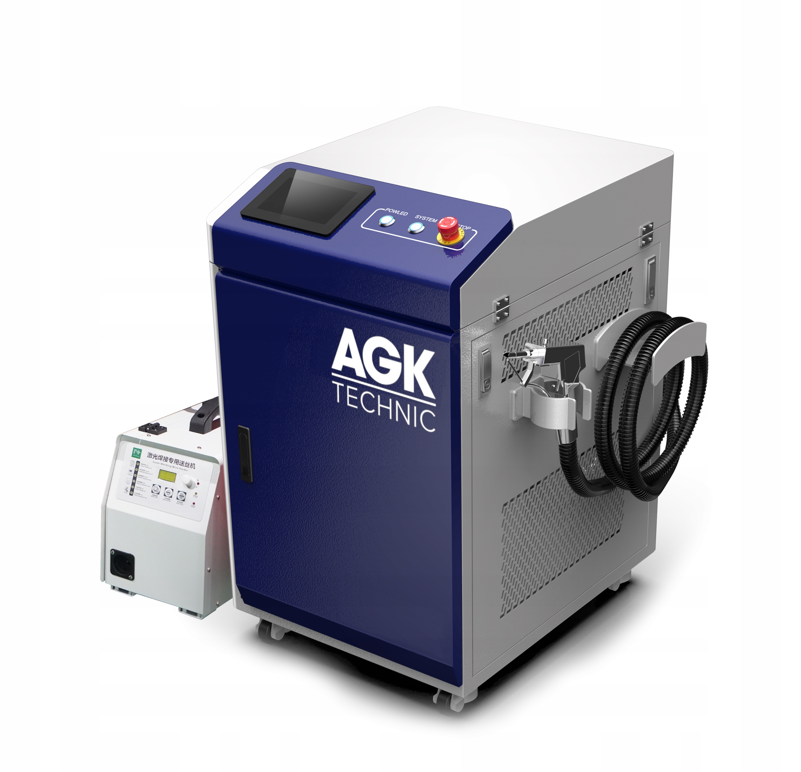 Laserový zvárací stroj a čistič 3v1 1500W 1,5kW